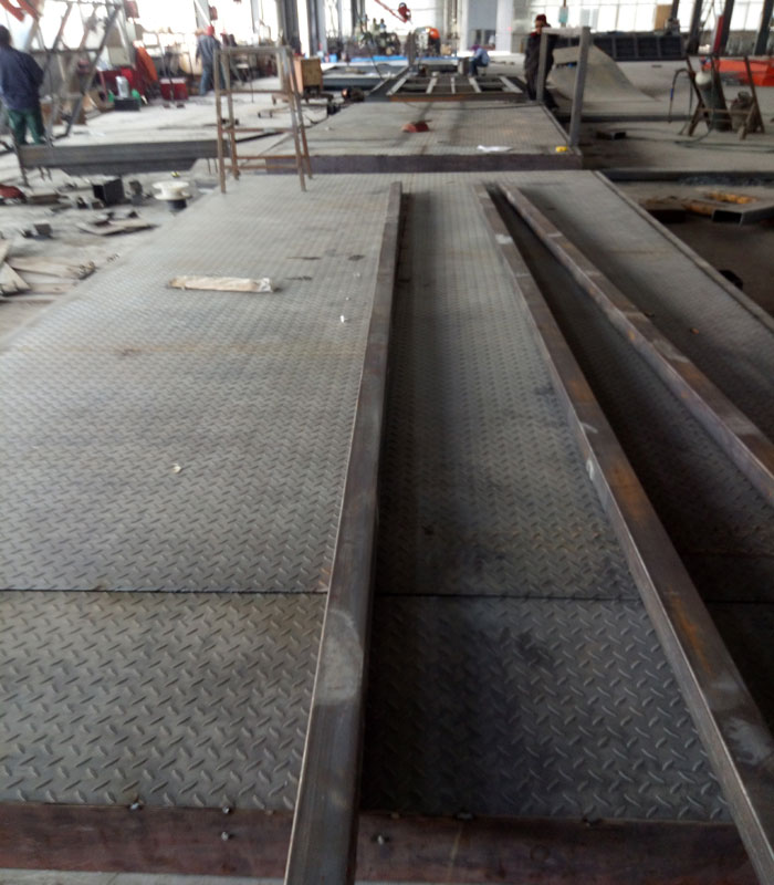 大台面导轨式液压升降平台